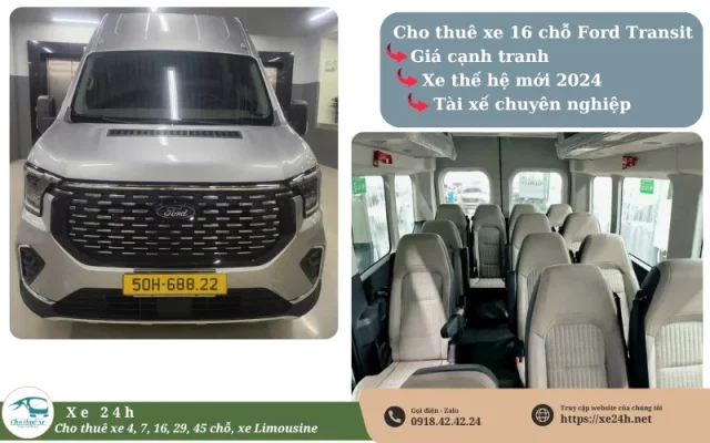 Thuê xe đi Mũi Né - Hiện đại, tiện nghi và an toàn