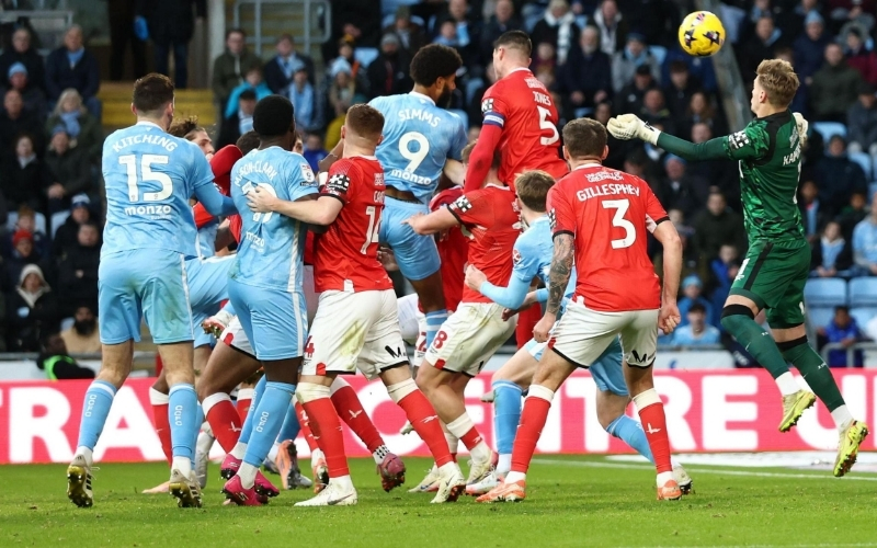 Coventry - Charlton (3-1): Coventry thắng áp đảo, củng cố vị trí top trên