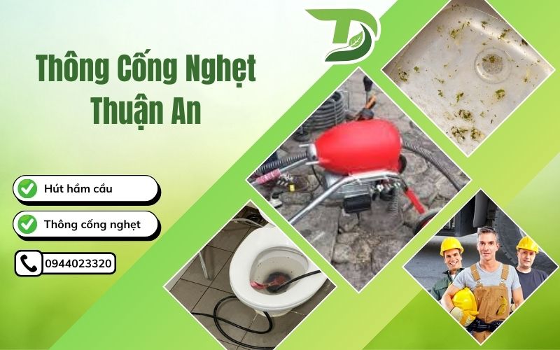 thông cống nghẹt thuận an giá rẻ