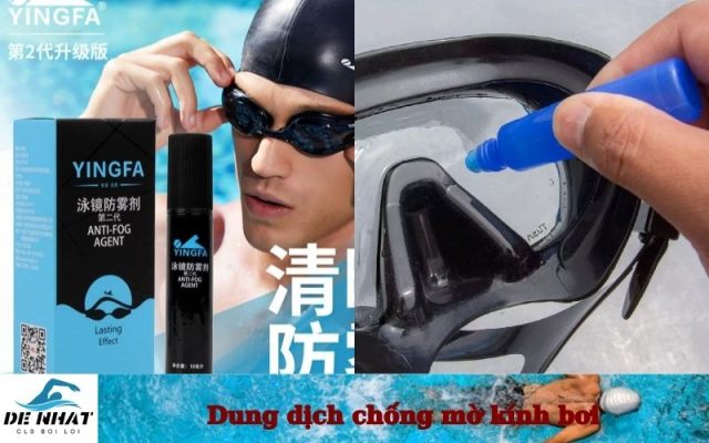 Dung dịch chống mờ kính bơi