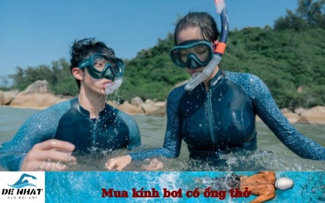 Mua kính bơi có ống thở