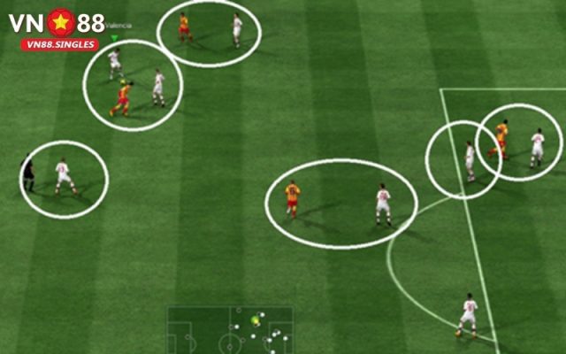 Phòng ngự Catenaccio: Nghệ thuật "đổ bê tông" lừng danh của người Ý.